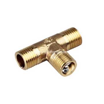 Outer Spiral Tee Brass Joint Fittings